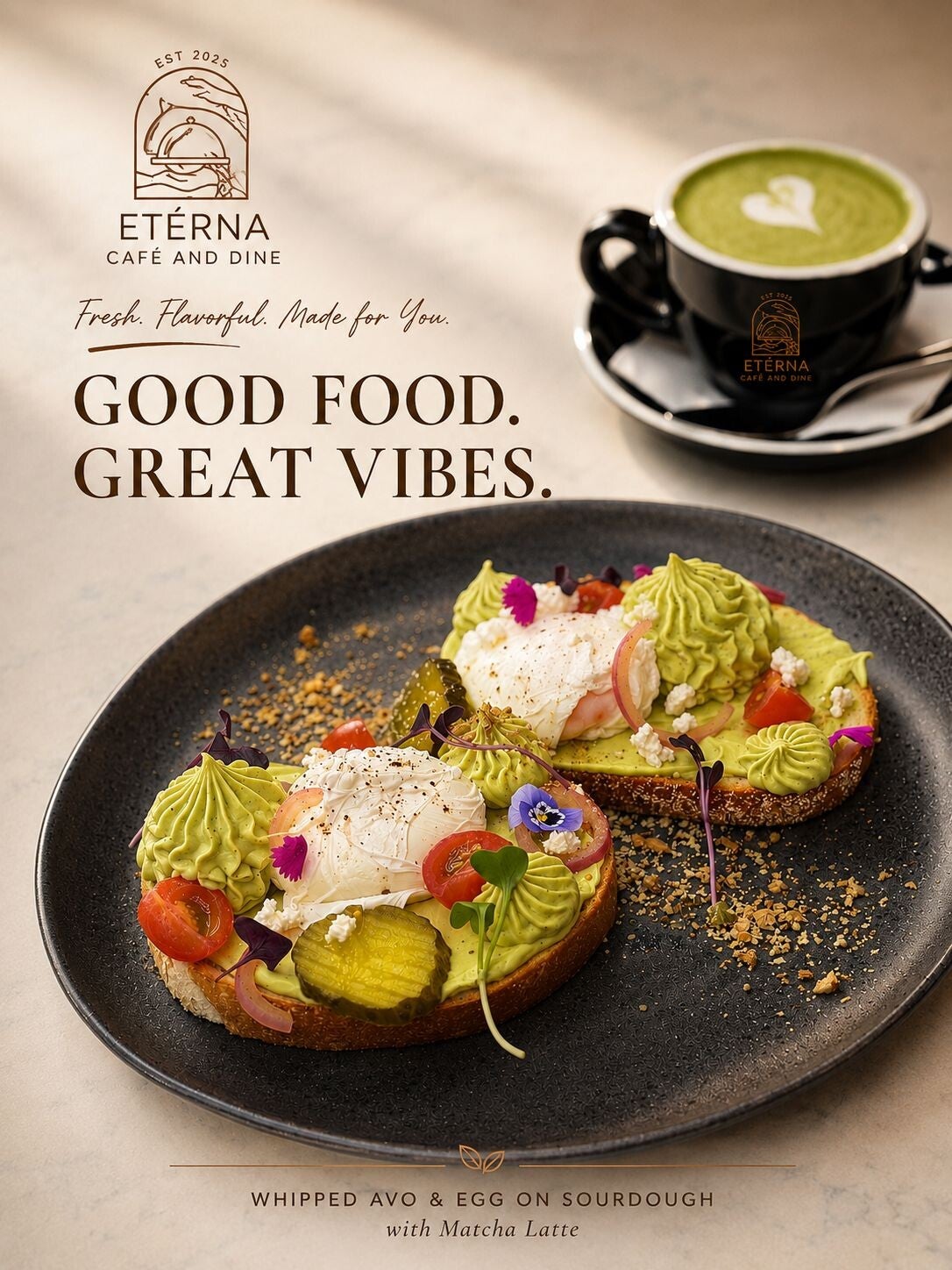 ETÉRNA's FOOD MENU | Etérna Café and Dine