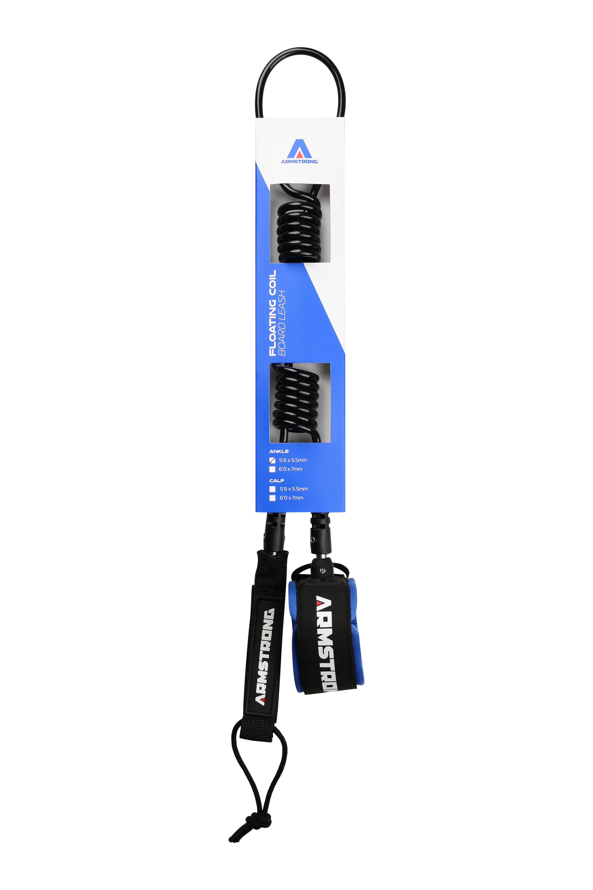 Floating Coil Ankle Leash