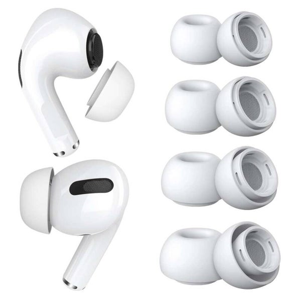 Paar Siliconen Oordopjes voor AirPods Pro 1 & 2 – Ruisonderdrukkend & Case-Compatibel”