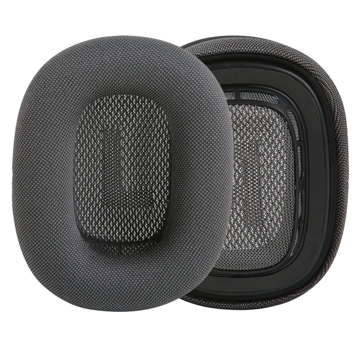 AirPods Max o kussen *Vervangende Oorkussens voor AirPods Max Koptelefoon - Mesh Stof Oorkussens met Siliconen Laag - Geluidsisolatie Oorkussens Vervanging - Space Grey*