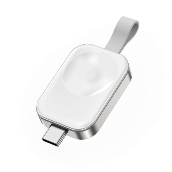 Apple Watch lader – Kleine USB-C draadloze magneetoplader met sleutelhanger