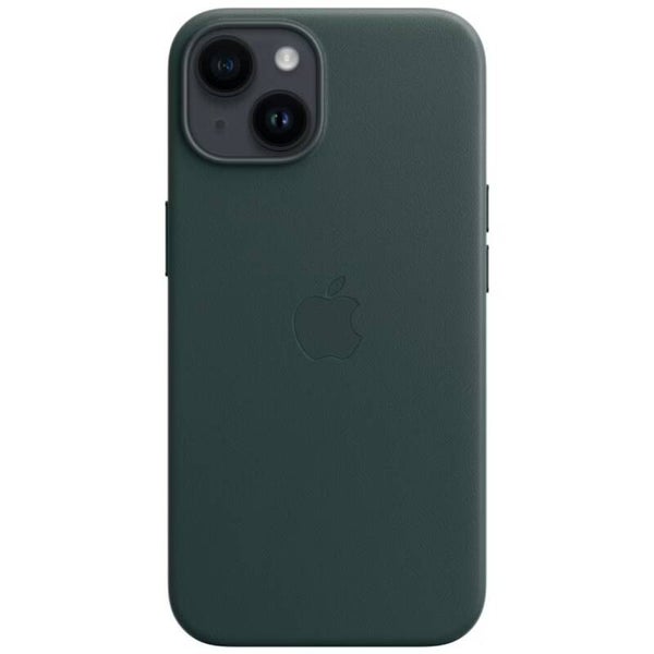 Apple Leather Backcover MagSafe voor de iPhone 14 - Forest Green