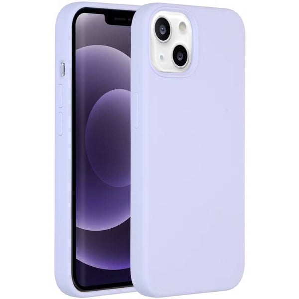 Accezz Liquid Silicone Backcover voor de Apple iPhone 13 - Paars