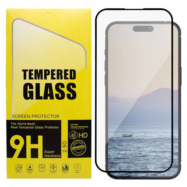 Glazen Screen Protector Geschikt voor iPhone 15 Plus – Gehard Glas 9H