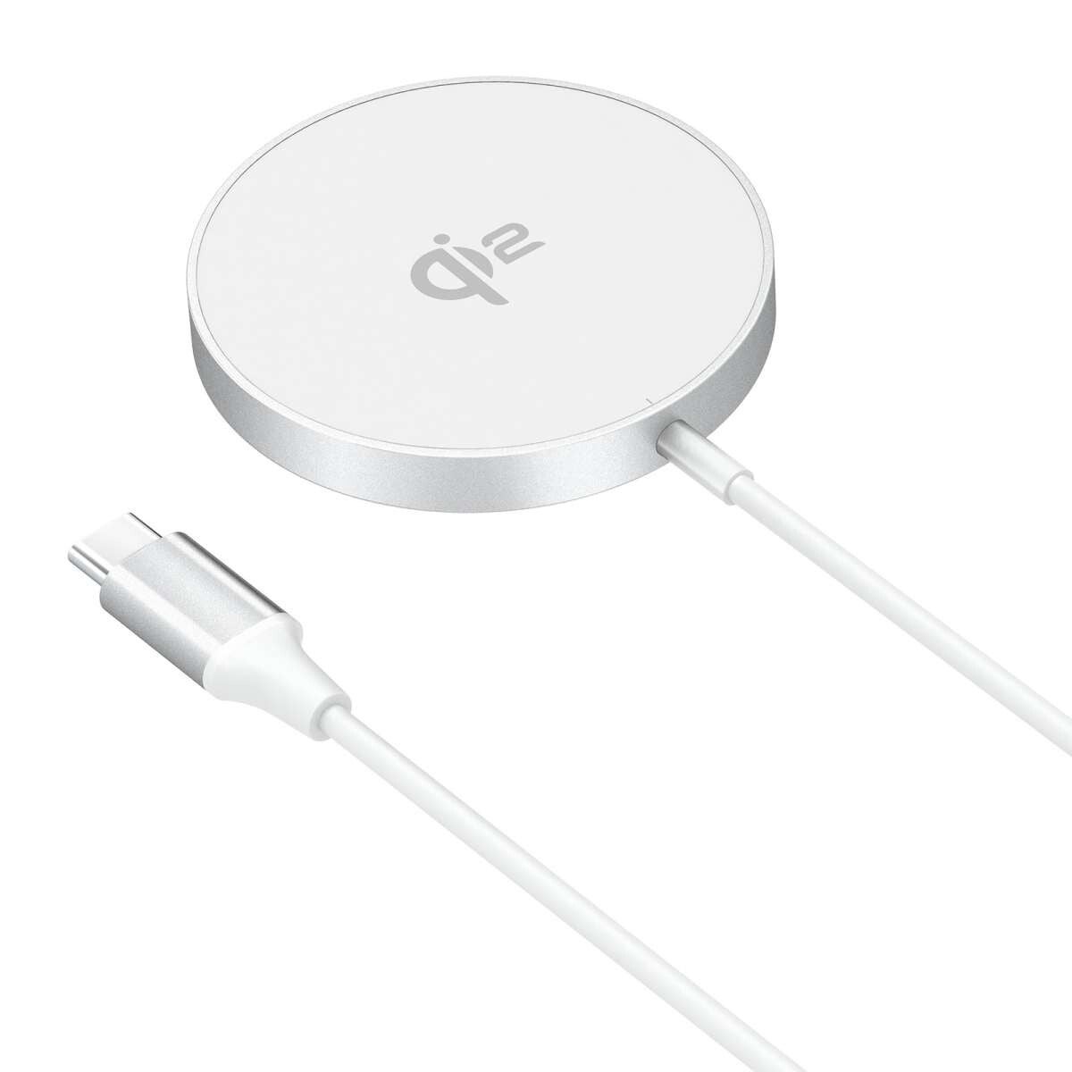 Magnetische 15W Qi2 Draadloze Oplader – MagSafe Compatibel voor iPhone & AirPods