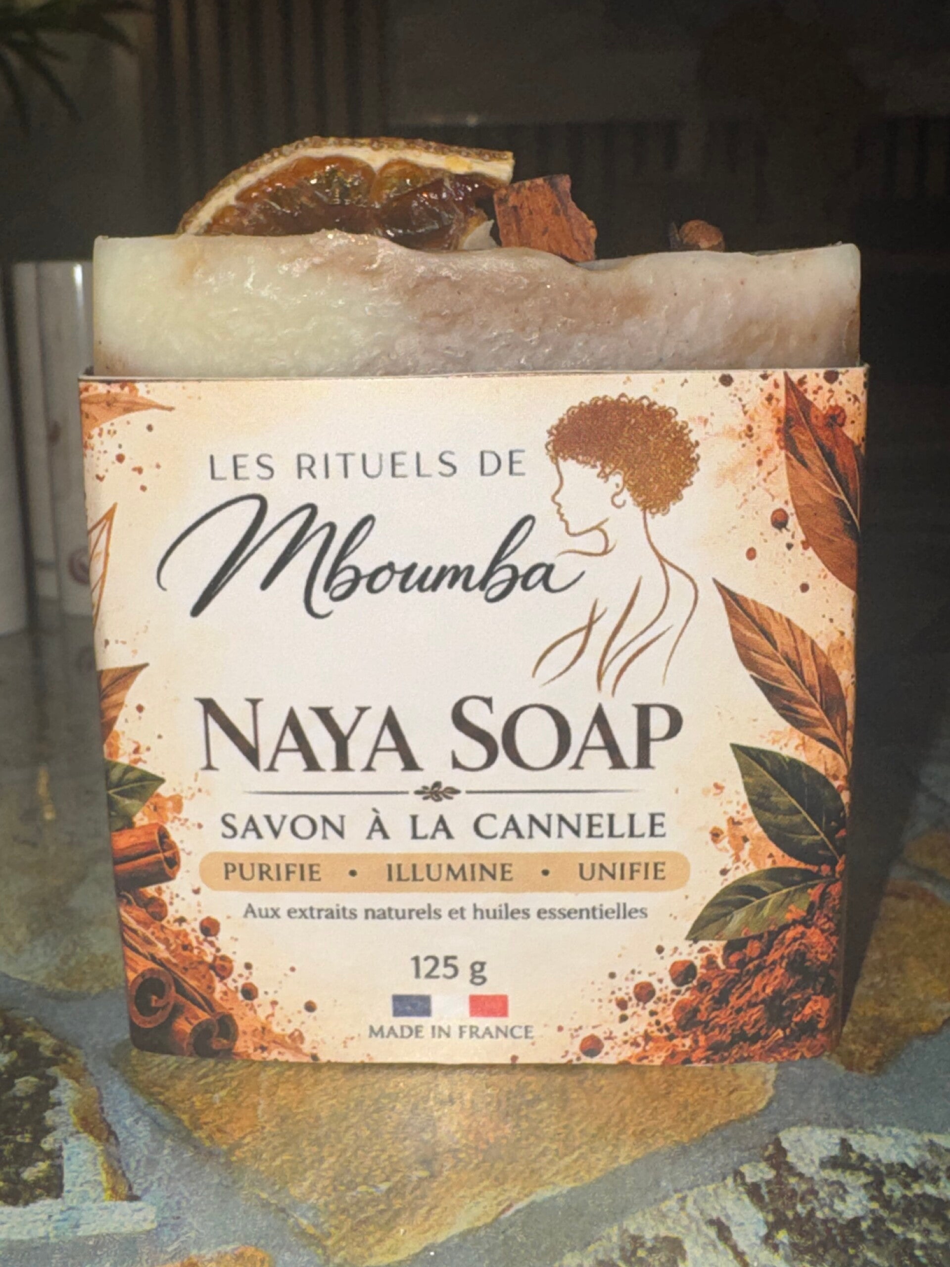 NAYA SOAP — ORANGE, CANNELLE & CLOUS DE GIROFLE