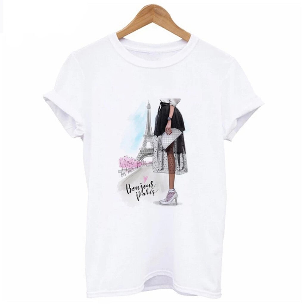 T-shirt "Bonjour Paris" 