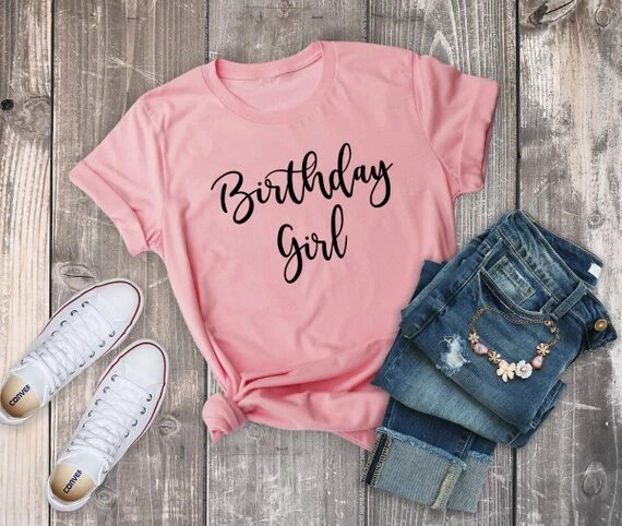 T-shirt "Birthday girl" 