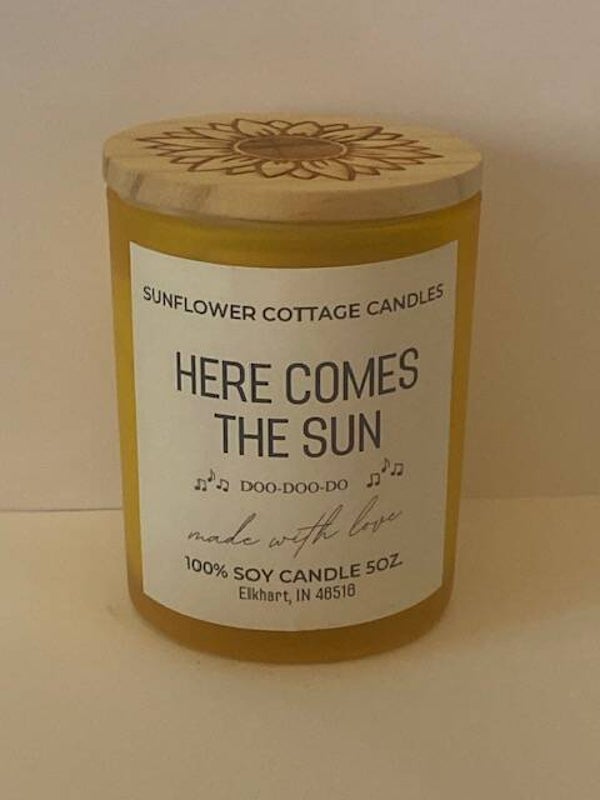 Here Comes The Sun - Available in 5oz or 8oz