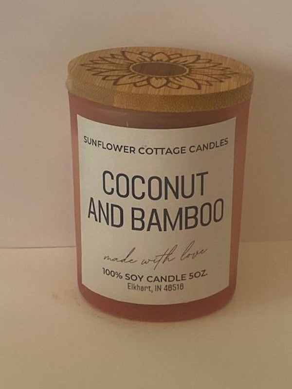 Coconut and Bamboo Available in 5oz or 8oz