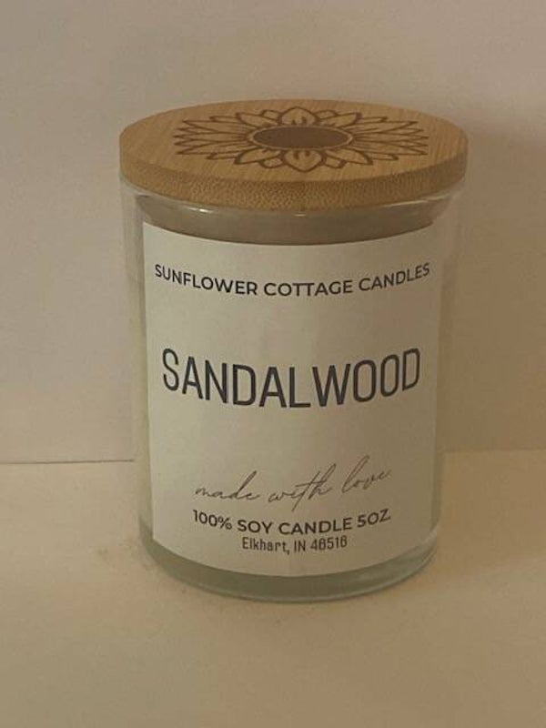 Sandalwood - Available in 5oz or 8oz