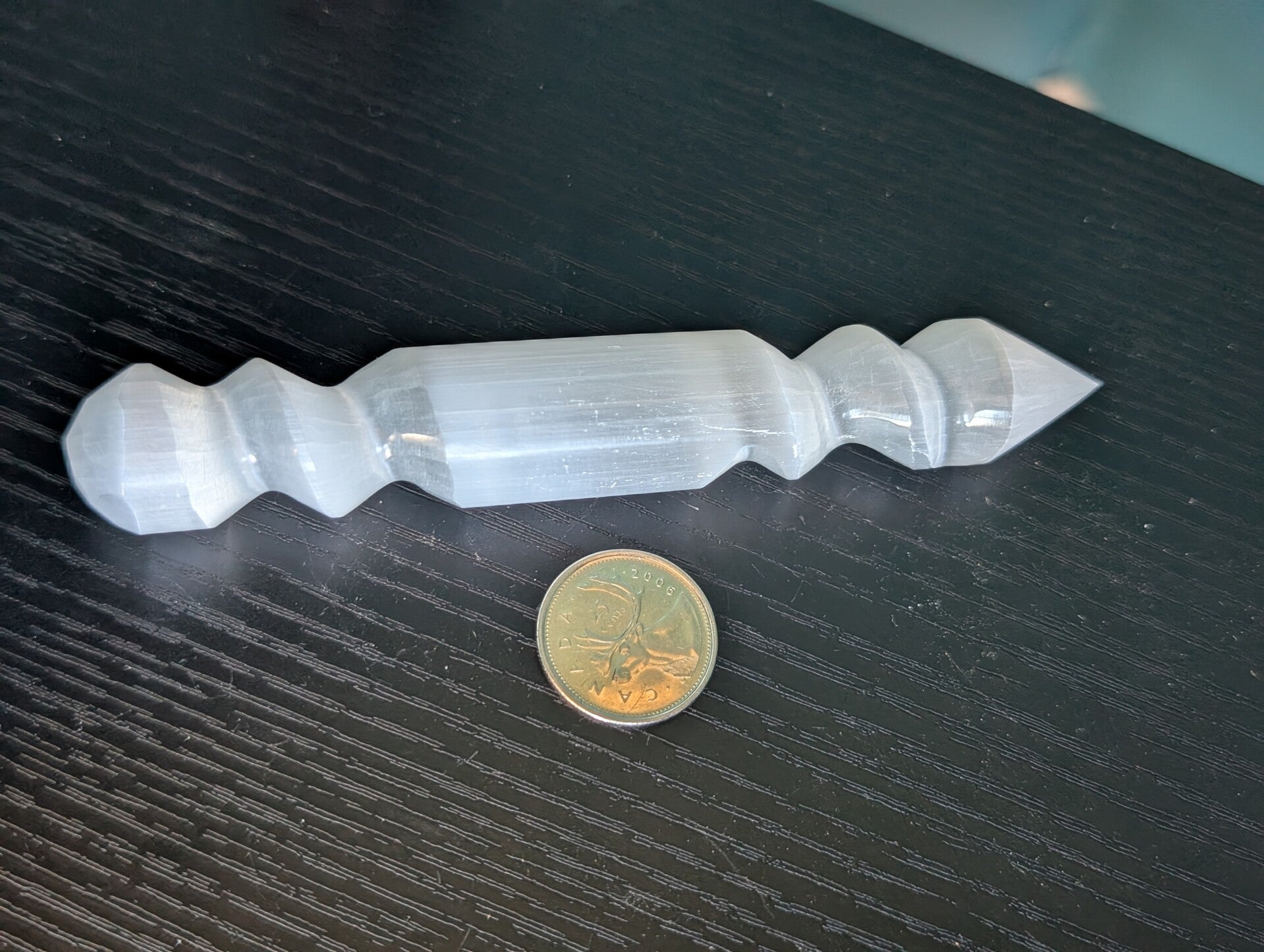 Spiral Selenite "Wand"