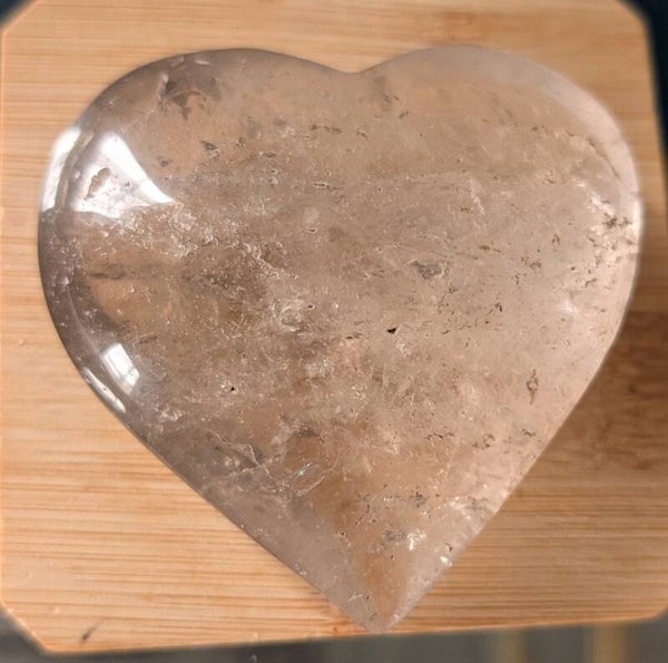 Smoky Quartz Heart