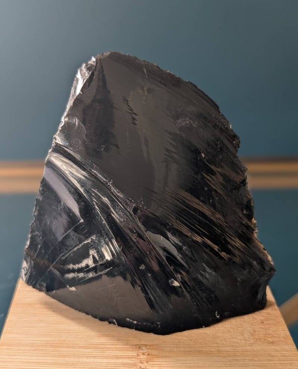 Black obsidian