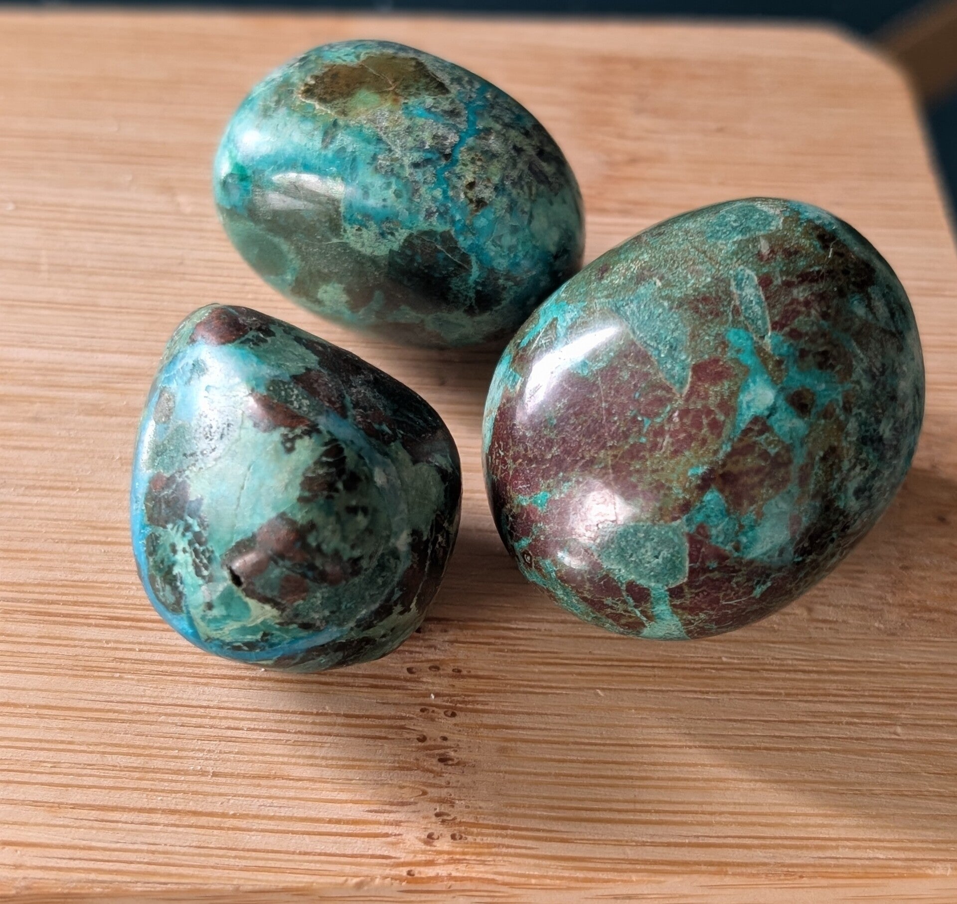 Chrysocolla  Tumbled Stones