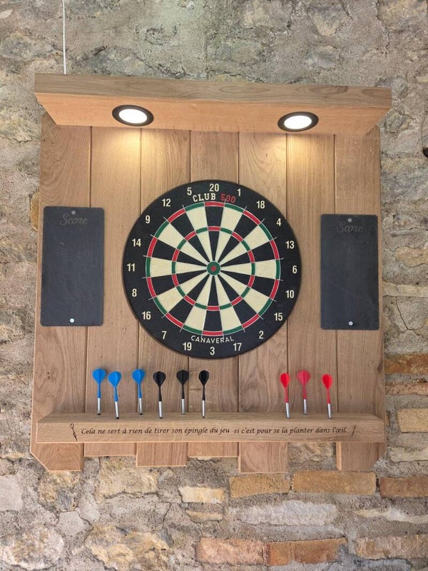 Jeu de fléchettes personnalisé