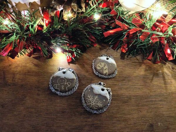 Collier Noël Pain d'épices