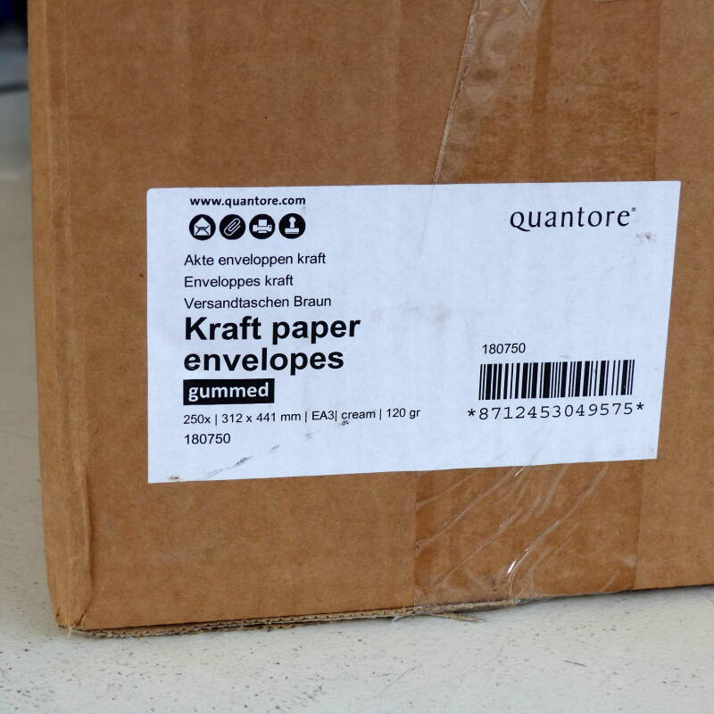 250x Quantore akte-envelop A3