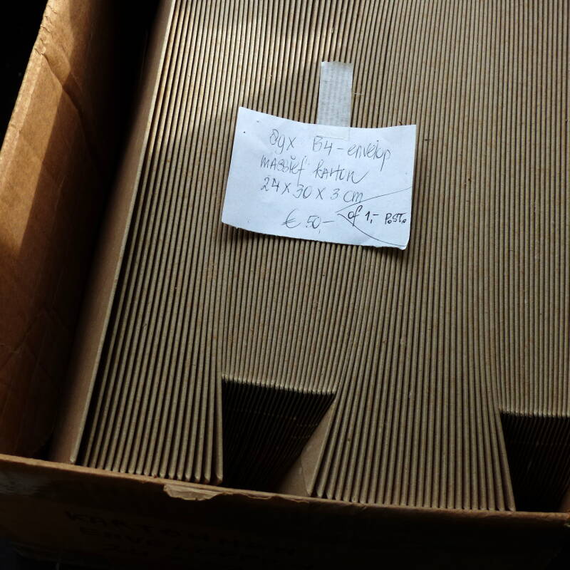 84x B4 stevige bruine kartonnen envelop