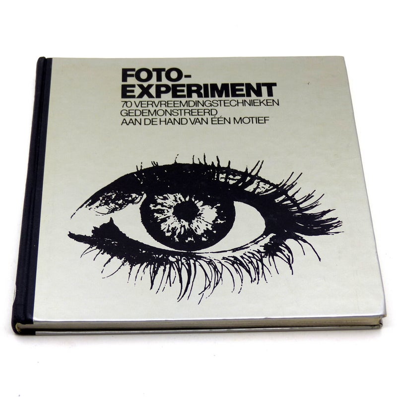 Boek, Foto-experiment,  Frobisch, 144blz.