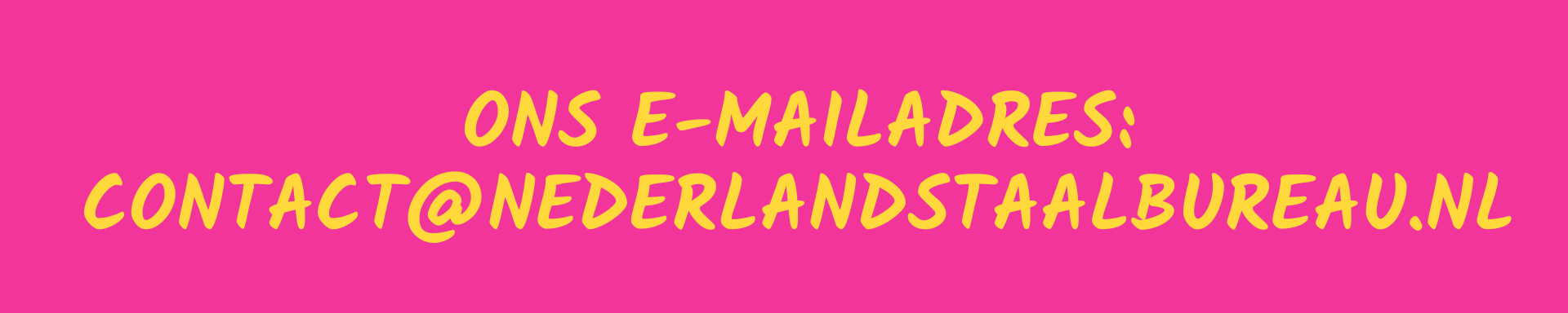 Email of e-mail? Nederlands Taalbureau legt uit.
