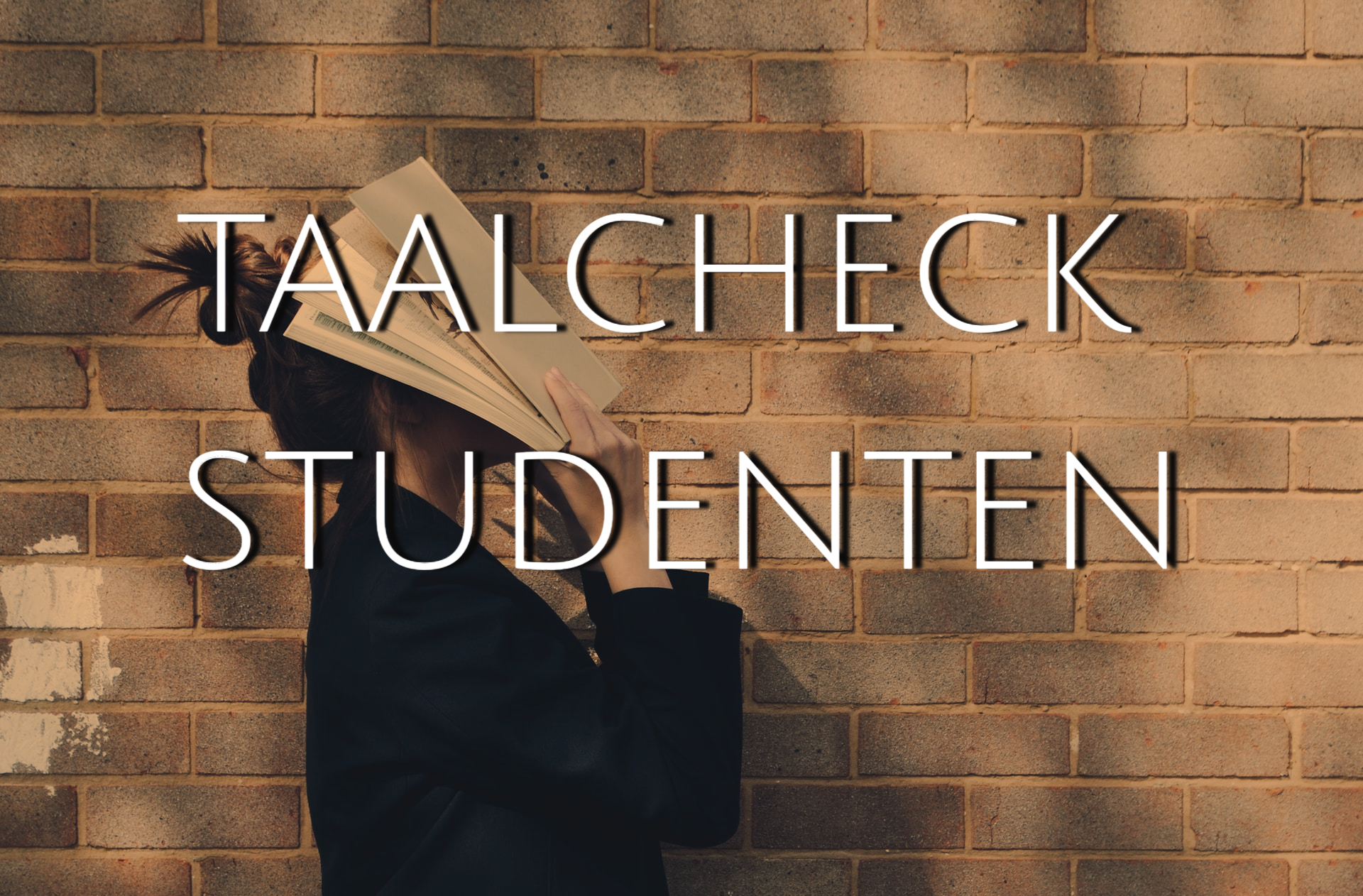 Taalcheck studenten scriptie nakijken verslag controleren
