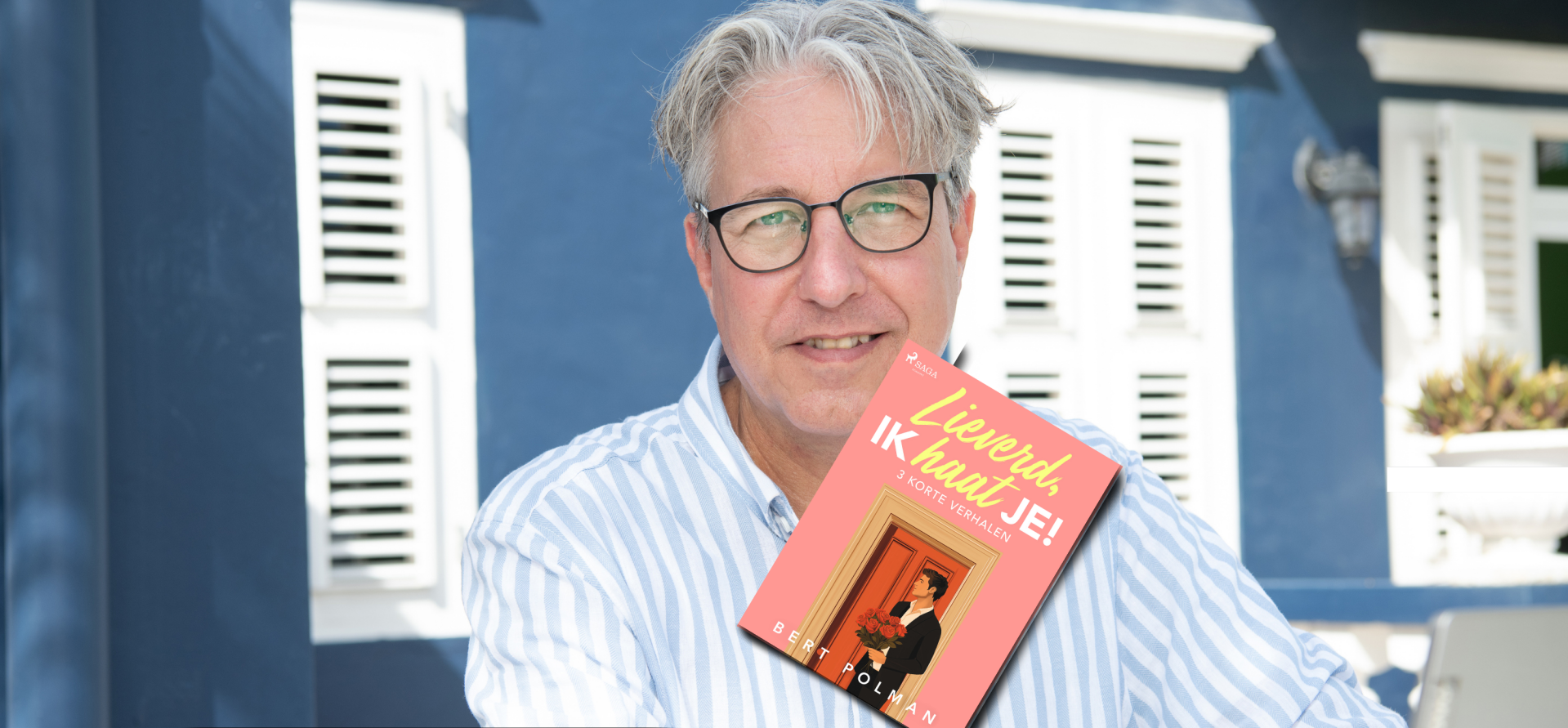 Auteur Bert Polman - uitgeverij Saga Egmont.