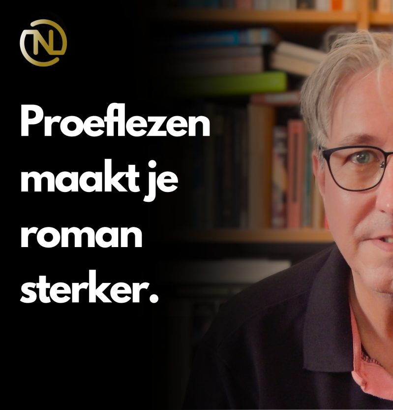 Manuscript laten proeflezen door Bert Polman van Nederlands Taalbureau.