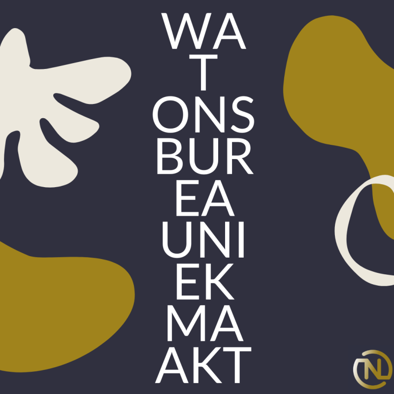 Wat maak Nederlands Taalbureau uniek? Knop om door te klikken.