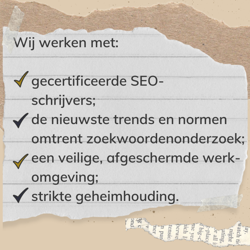 zoekwoordenonderzoek seo hoger in zoekmachines