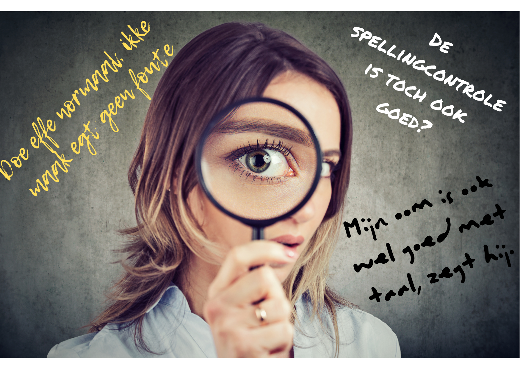 Tekst laten nakijken en verbeteren door professionals is het overwegen waard.