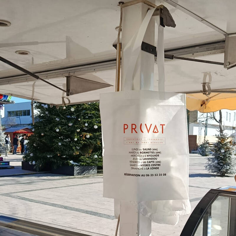 Flocage tote bag | Privat - Hyères