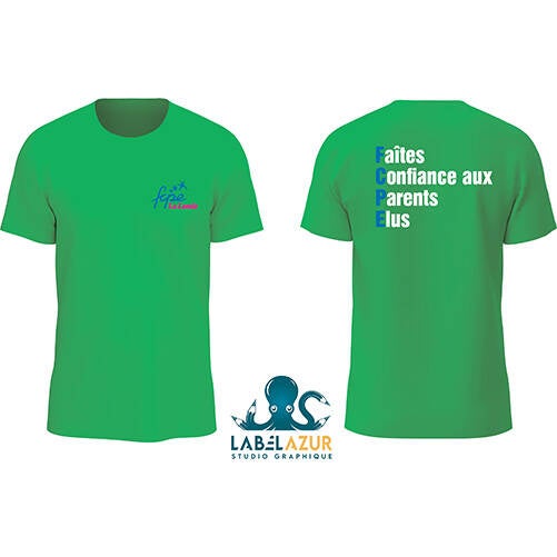 Flocage t-shirt | FCPE - La Londe les Maures