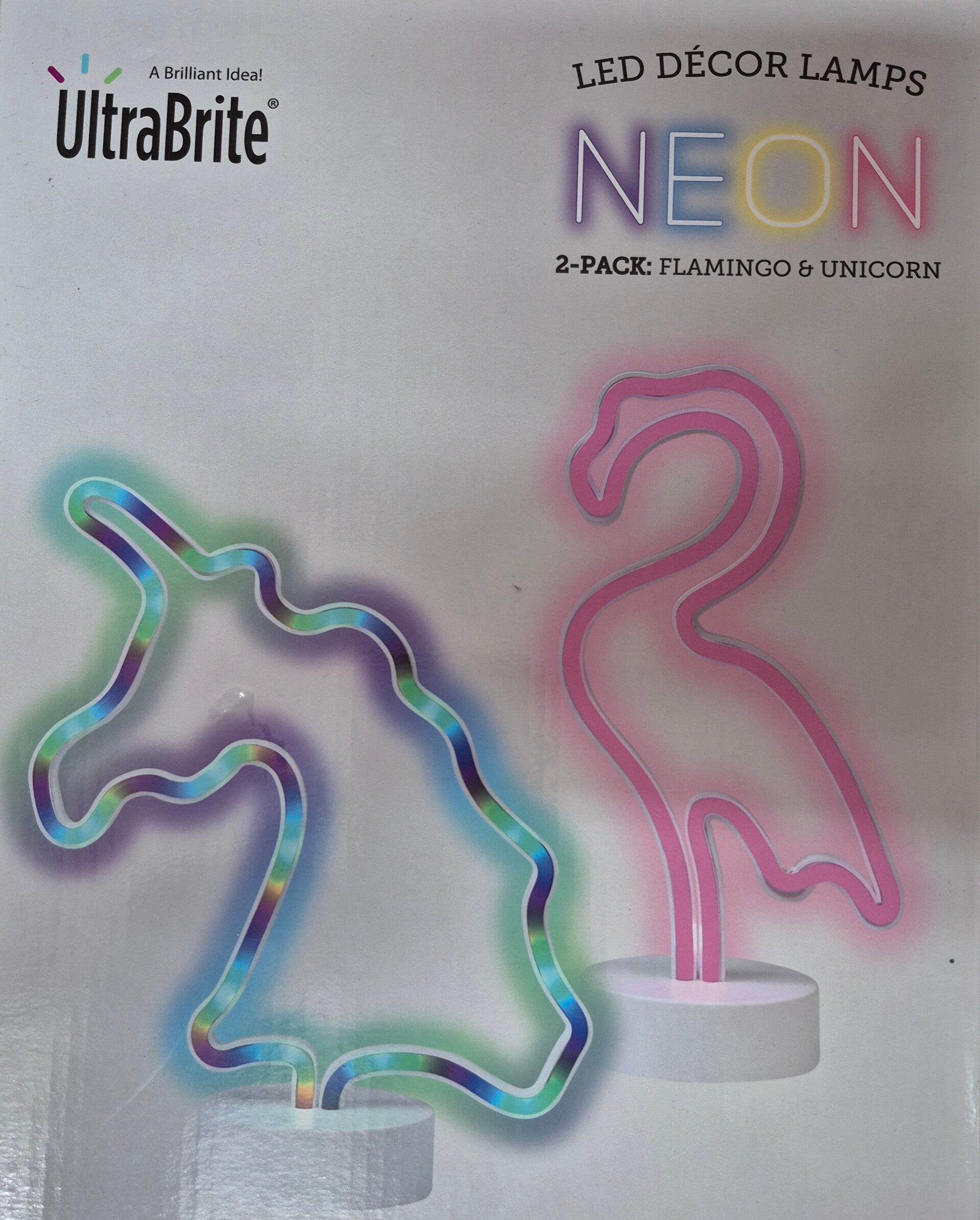 LED Lamp Decoration  Unicorn and Flamingo