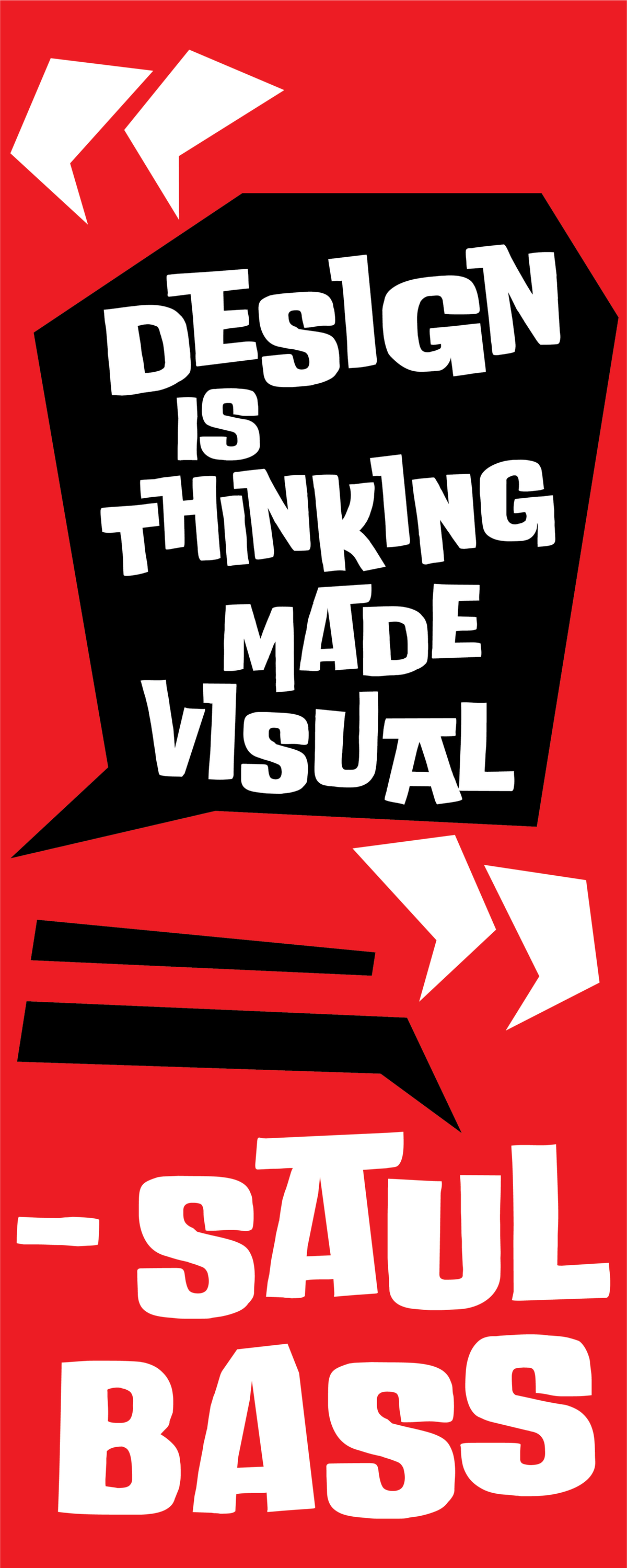 Saul Bass Poster Jennifer Myers Graphic Designer