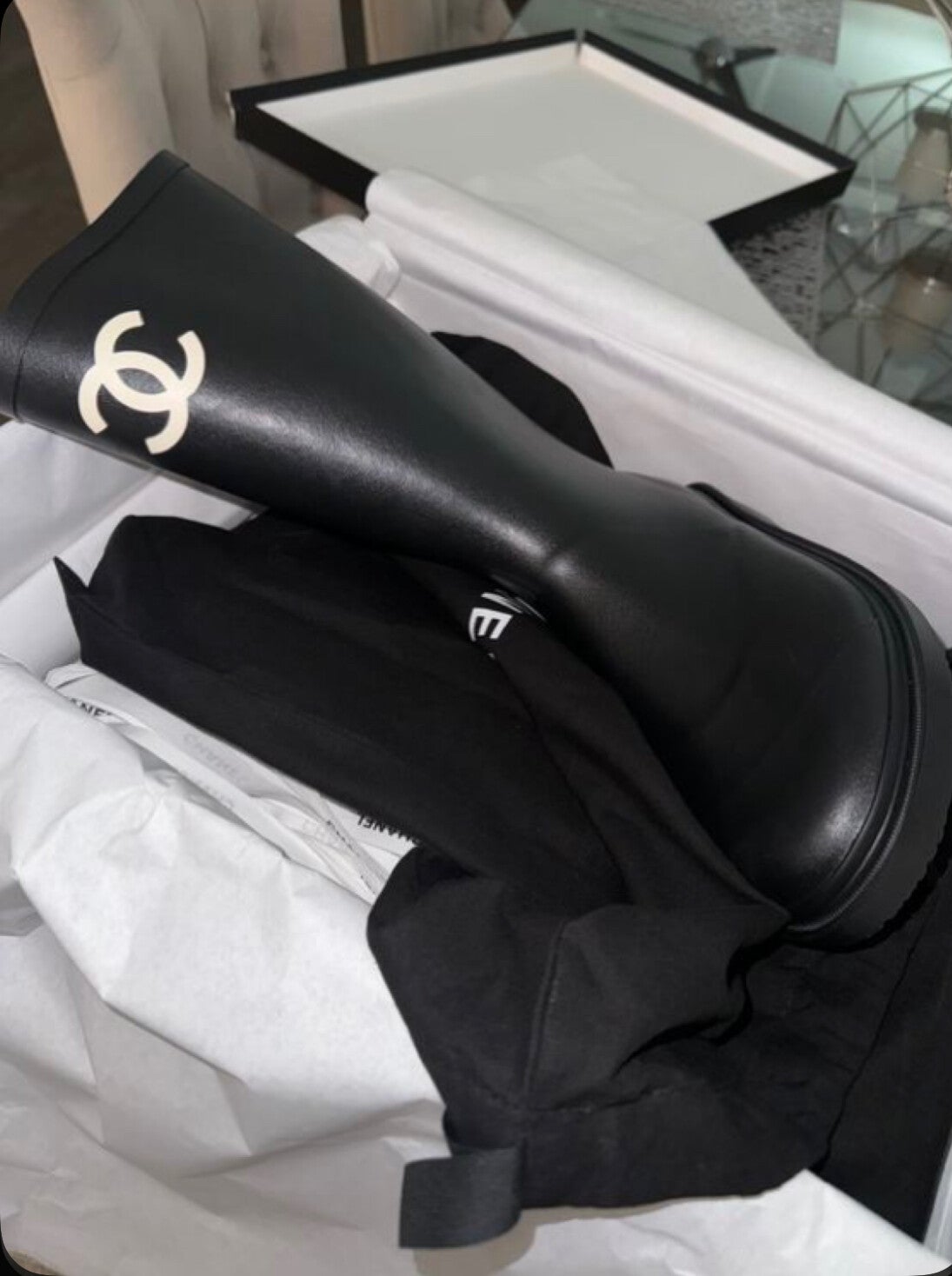 Chanel bottes