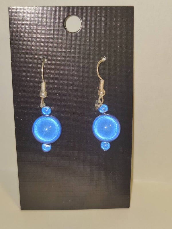 Korvakorut - siniset helemet