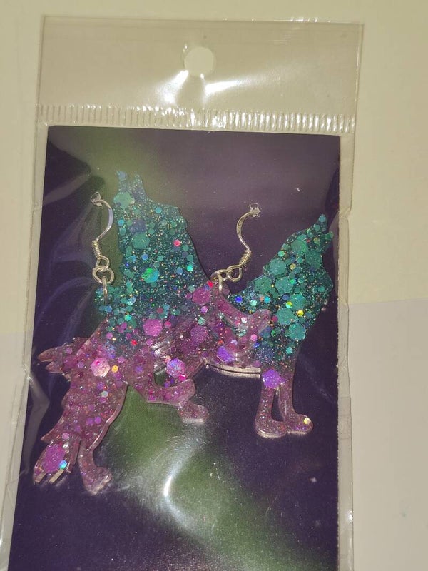 Korvakorut - Sudet sini-pinkki (random)