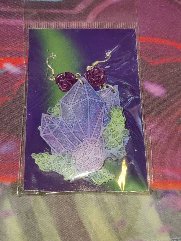 Korvakorut - Kristalli ruusut