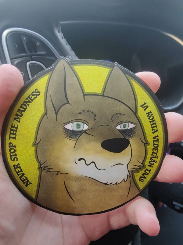 Never stop the madness testitarra