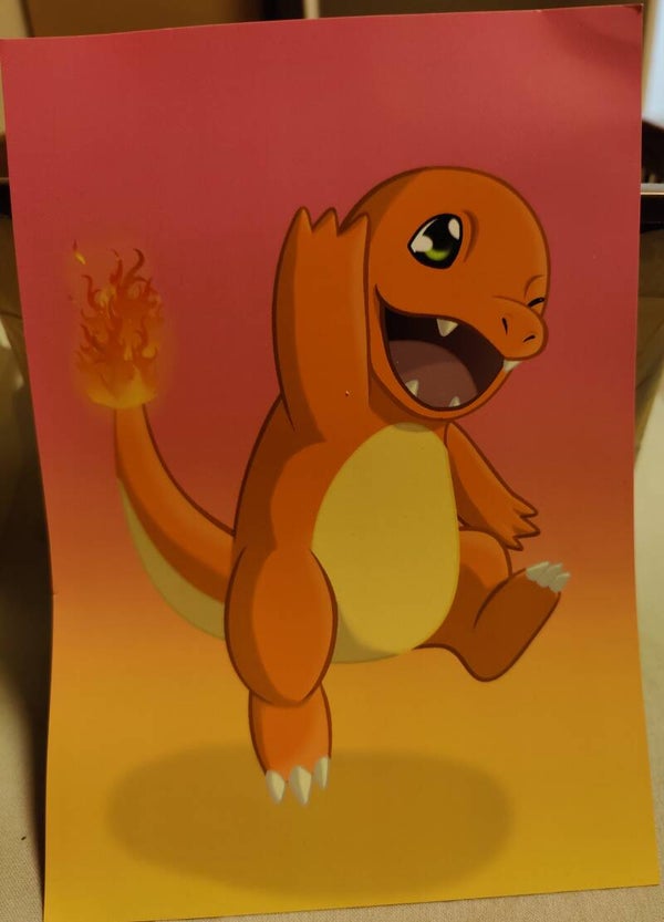 Charmander printti/juliste A5