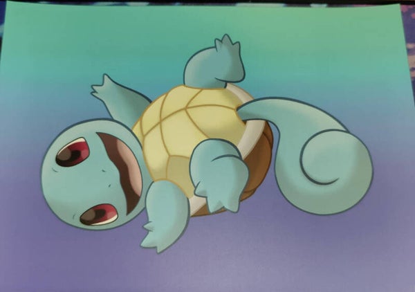 Squirtle printti/juliste A5