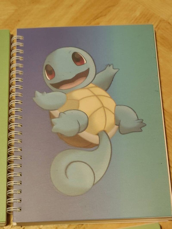 Squirtle muistikirja