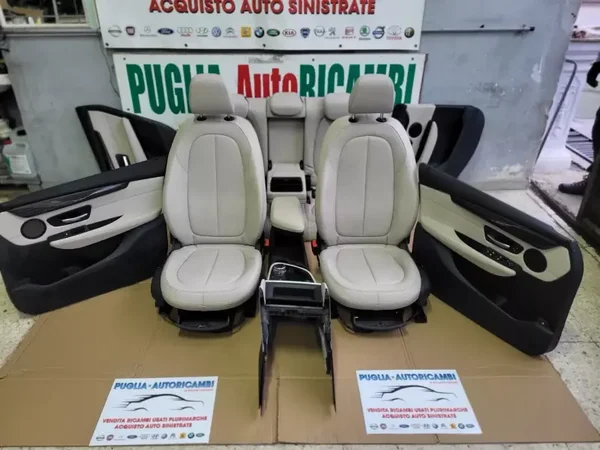 BMW SERIE 2 ACTIVE TOURER F45 F46 TAPPEZZERIA INTERNI IN PELLE