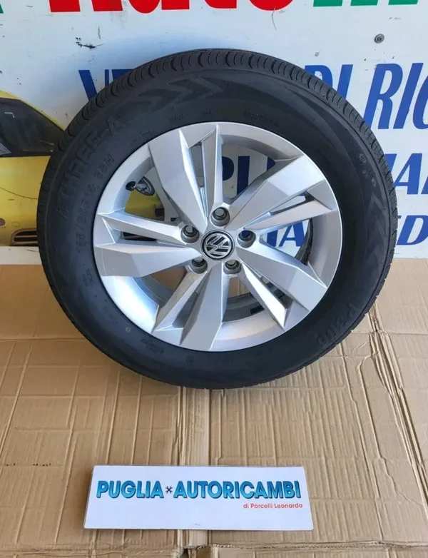 CERCHIO IN LEGA VOLKSWAGEN POLO VI R15 ET40 2G0601025
