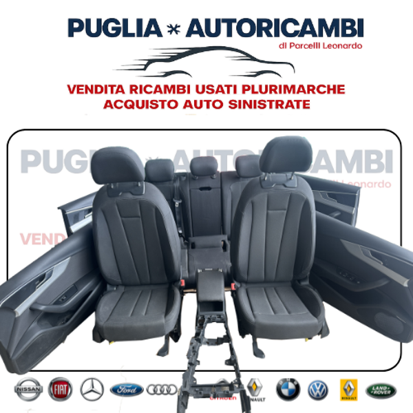 Tappezzeria Completa Audi A4 B9 Avant 2016-2024 Originale (Sedili e Pannelli Porta)