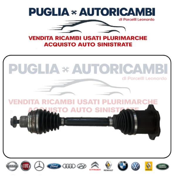 Semiasse Anteriore Destro Audi A4 8K B8 / Audi A5 8T Originale 8K0407271Q