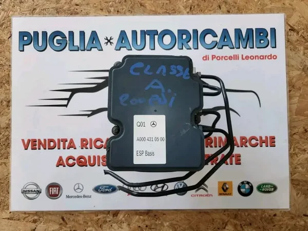 MERCEDES CLASSE A W176 VALVOLA/POMPA/CONTROLLORE/CENTRALINA ABS A0004310500