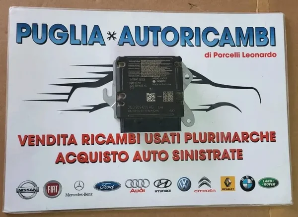 CENTRALINA AIRBAG VOLKSWAGEN POLO 6 SERIE (AW1)(2017 IN POI) 2Q0959655AG