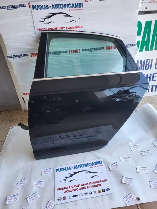 PORTIERA PORTA SPORTELLO POSTERIORE POST. SINISTRA SX AUDI A4 B9 BERLINA